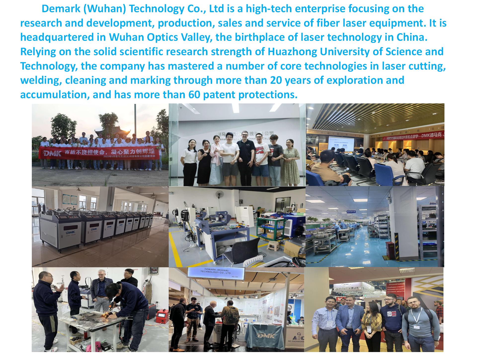 DMK 3000W Portable Fiber Laser Welding Machine manufacture