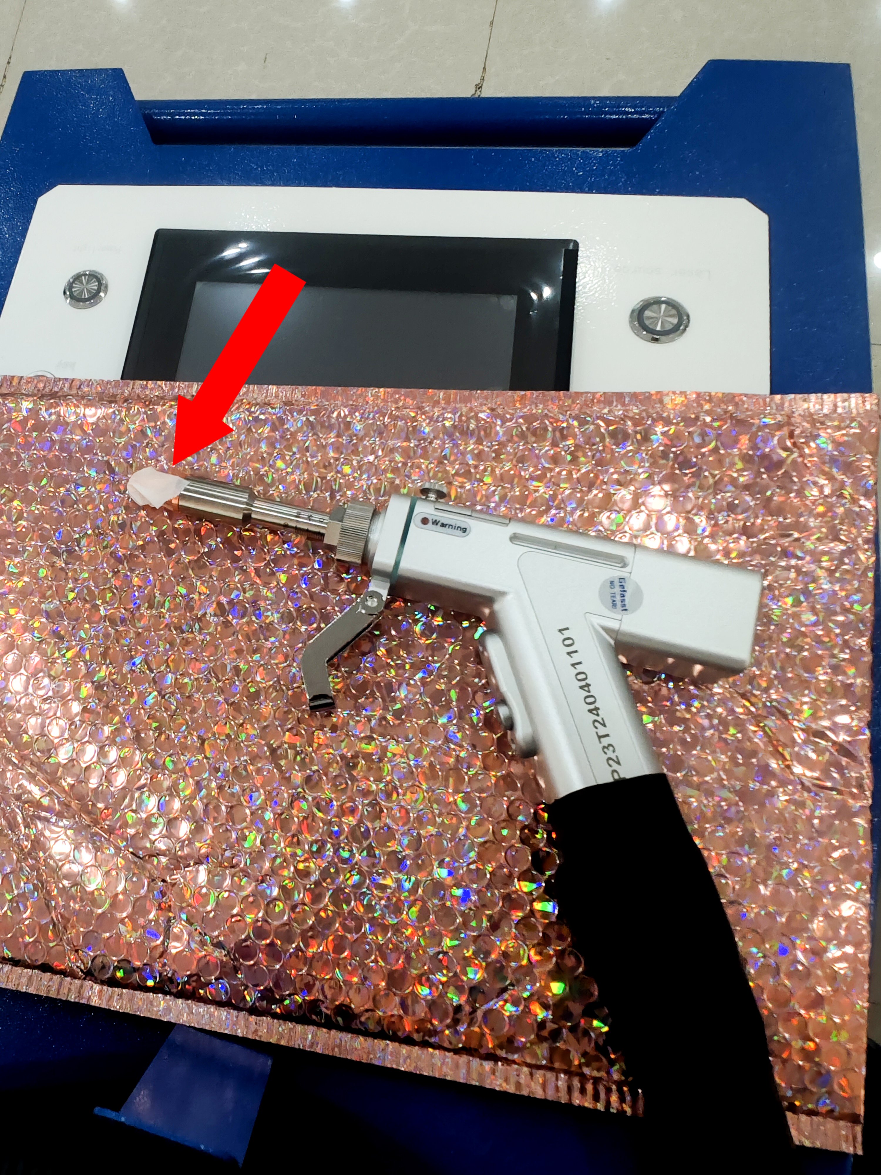 SUP Handheld Laser Welding Nozzles factory