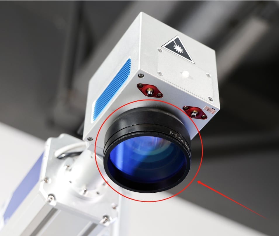 50W Raycus Split Fiber Laser Marking Machine details