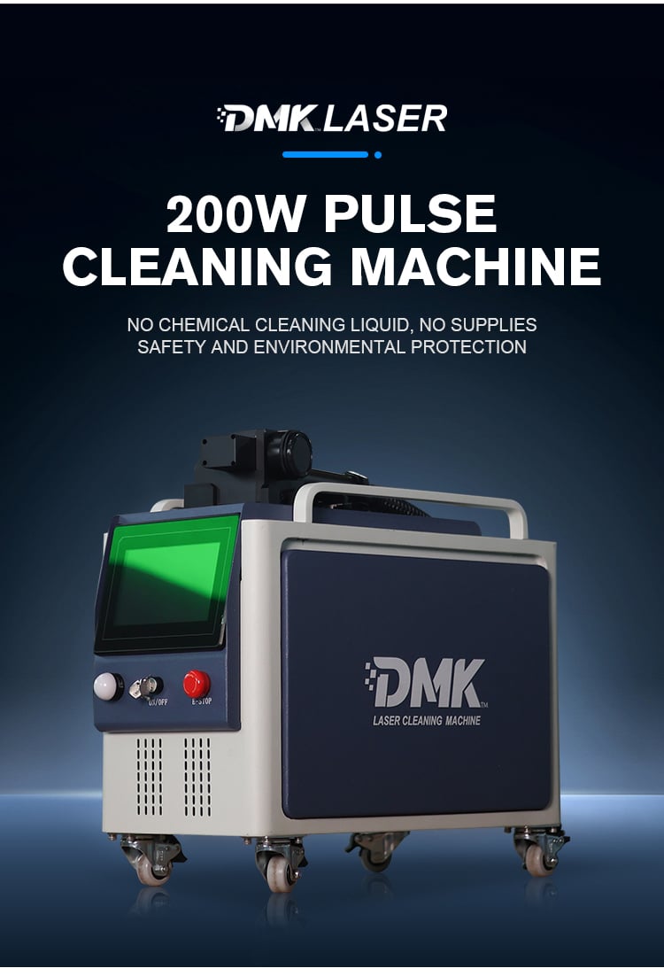 DMK 200W Pulse Laser Cleaning Machine  details
