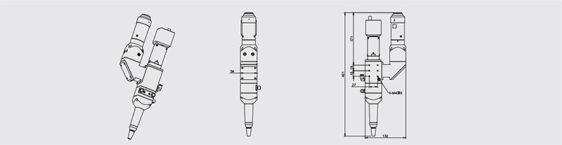 Qilin ASH20 Vertical Light Path Welding Head manufacture