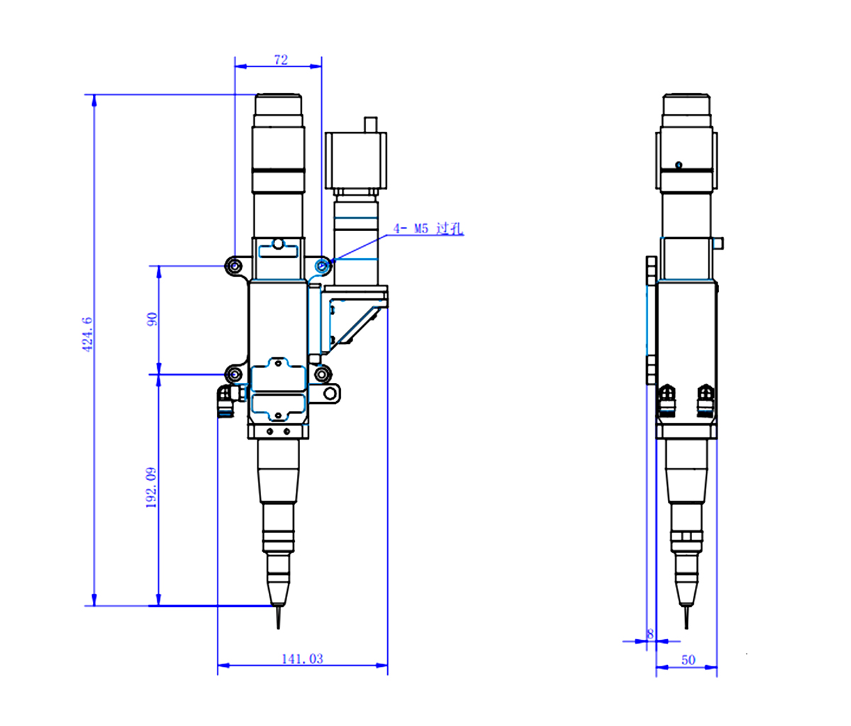 ZBTK WD2000  Automated Laser Welding Head supplier