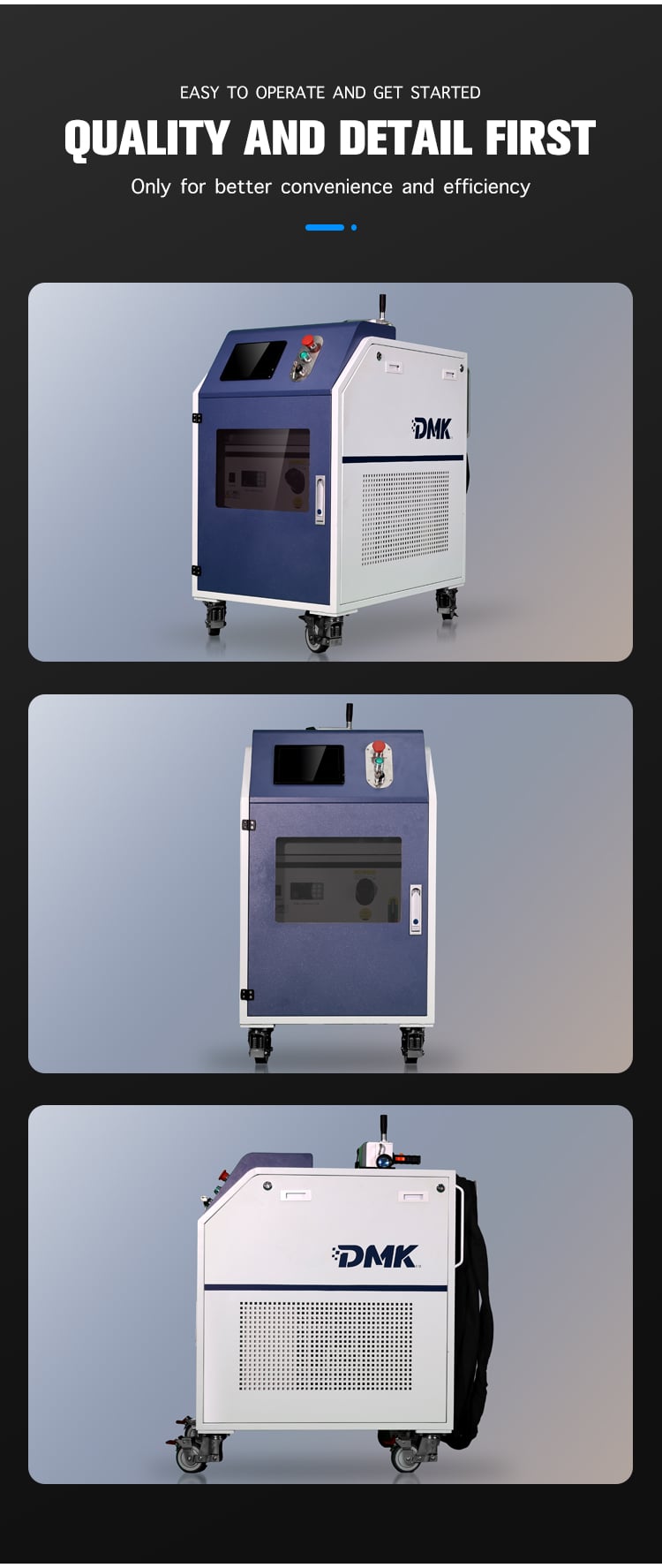 dmk pulse laser cleaner factory manufacture