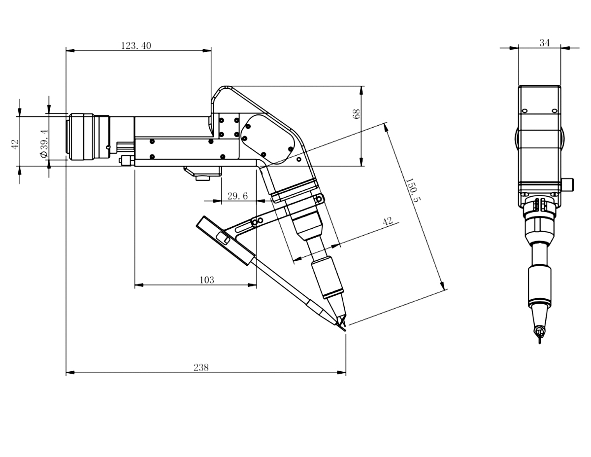 SHW2000 Handheld Laser Welding System manufacture