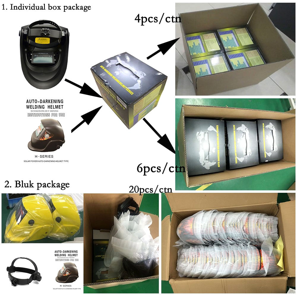 DMK Auto Darkening Laser Welding Helmet supplier