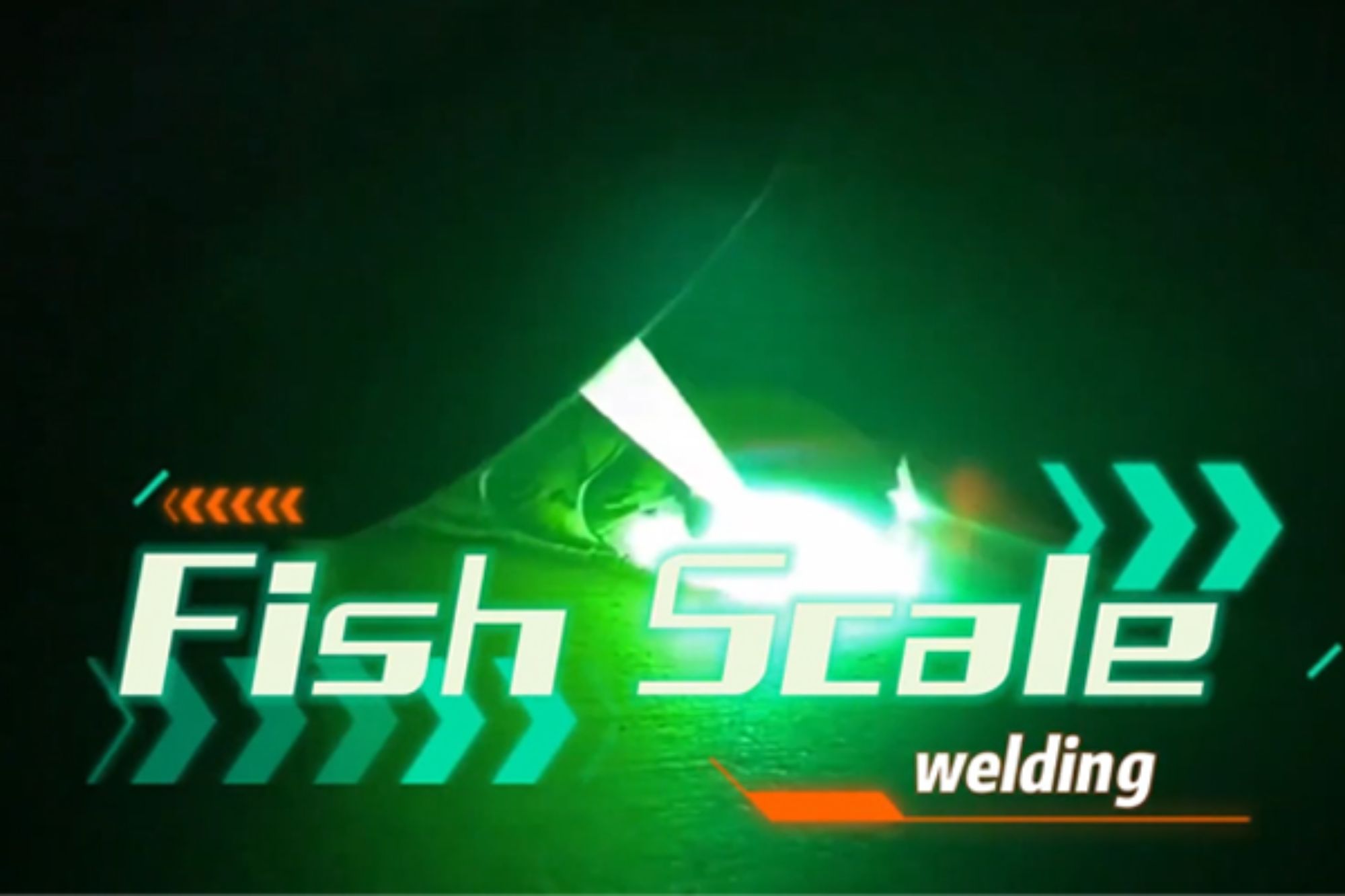 Handheld laser welding machine demonstrates fish scale welding effect and is easy to operate