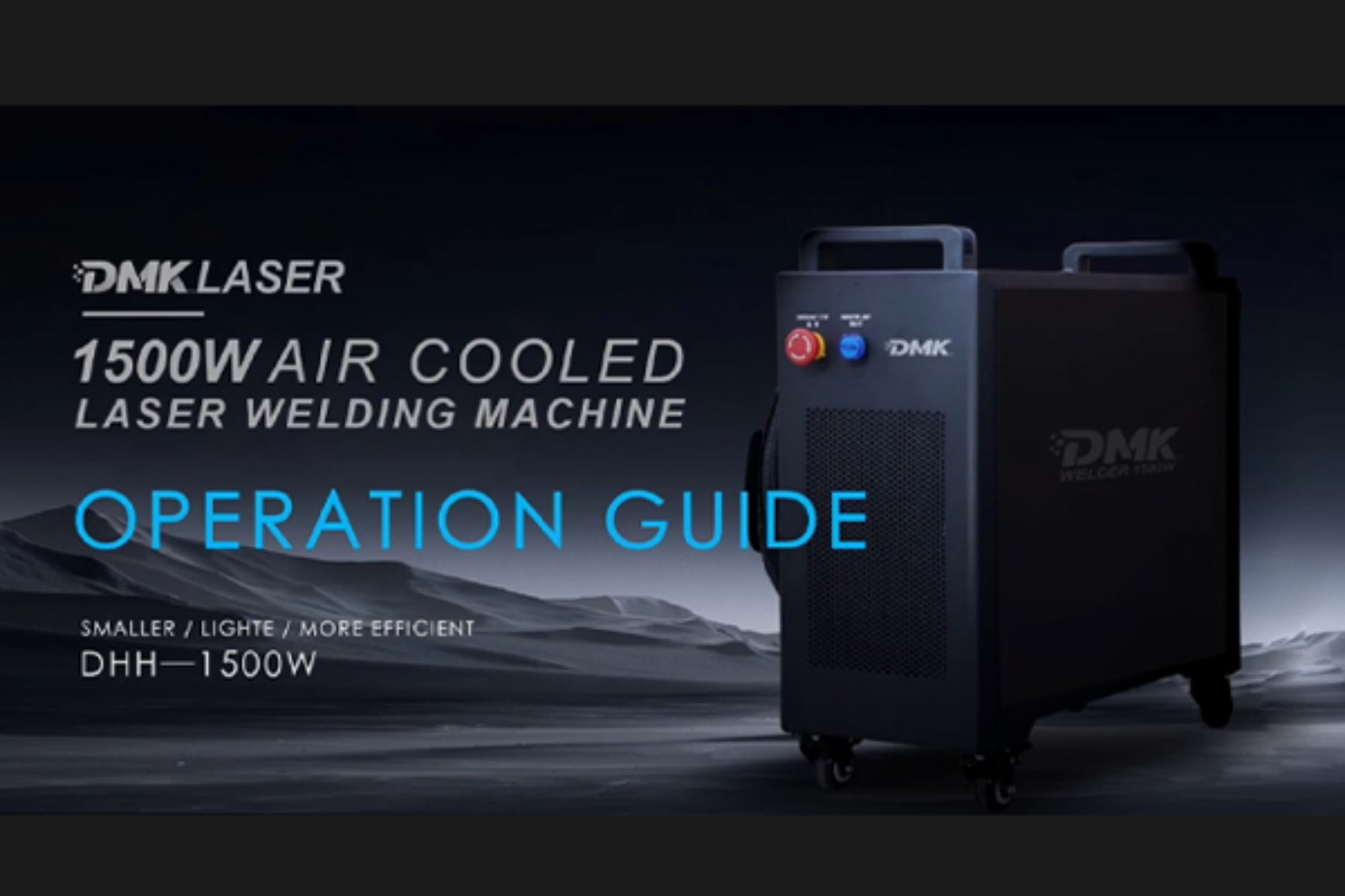 DMK handheld air-cooled laser welding machine operating guide