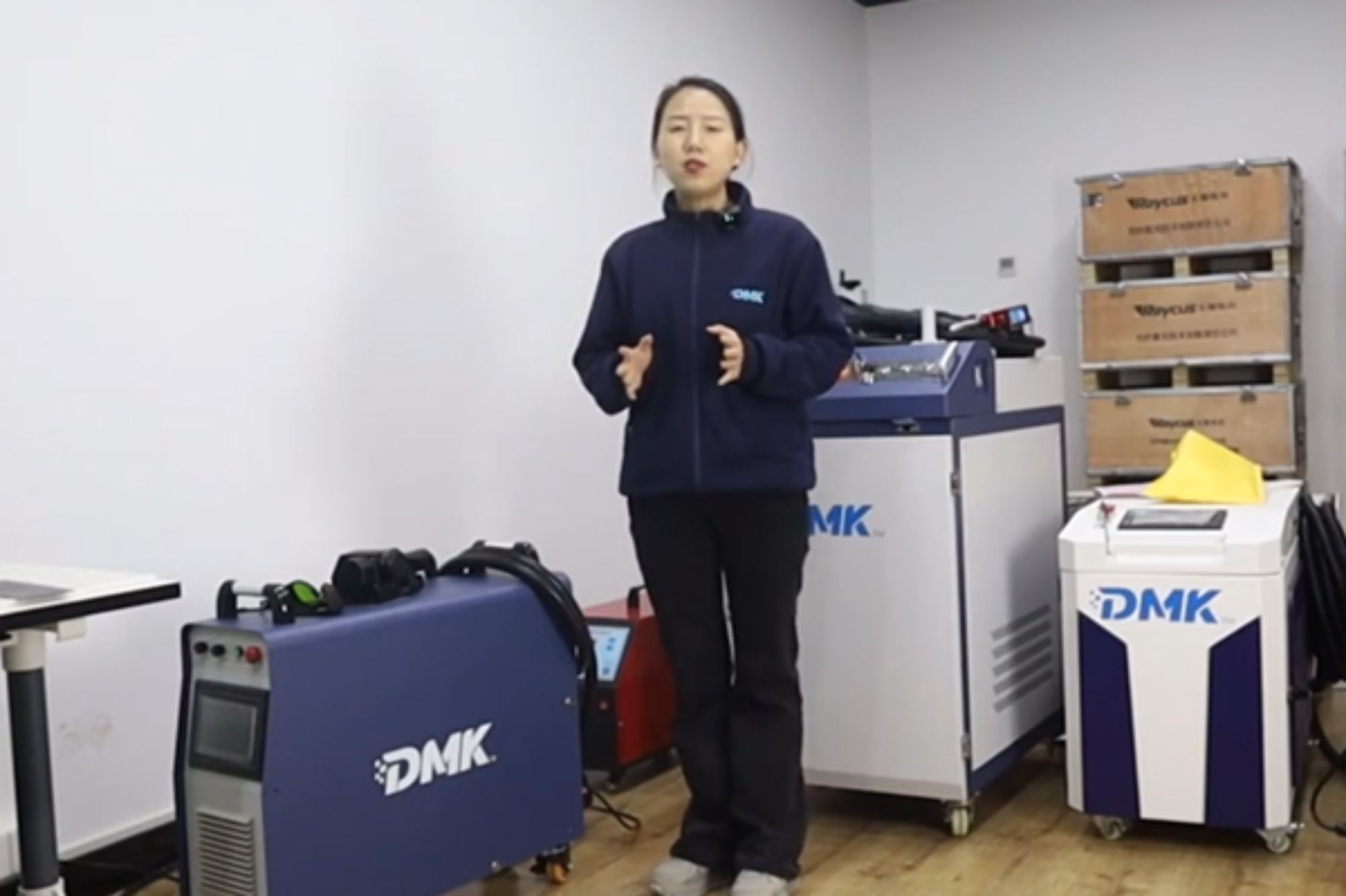 DMK 200w pulse laser cleaning machine
