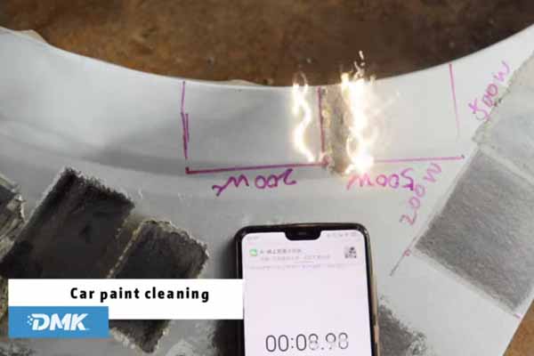 Comparison between 500w and 200w laser cleaning machine