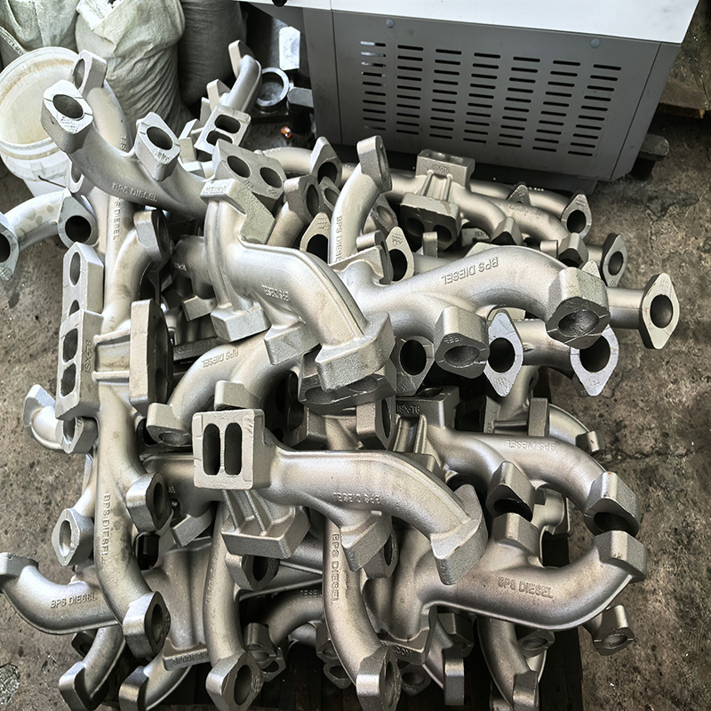 Customized China Oem Automotive Stainless Steel Turbo Exhaust Manifold Sand Casting Parts factory