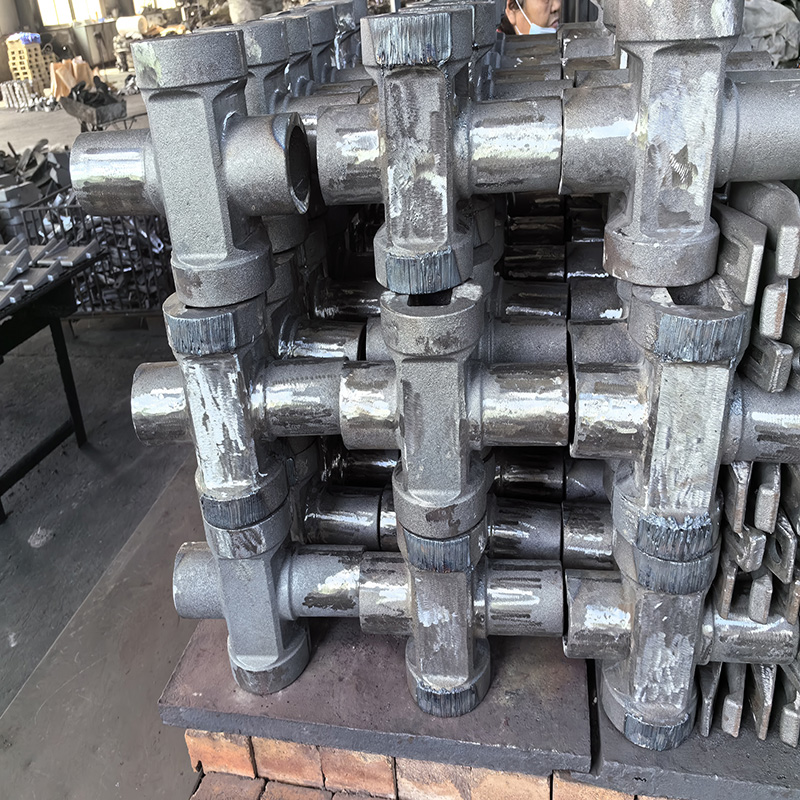 China Supplier Custom Sand Casting Foundry Casting Iron Pipe Fitting details