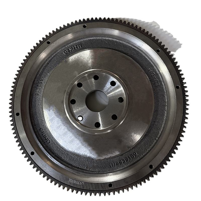 Cast Iron(GG25) Sand Casting Car Flywheel with Installs the Ring Gear details