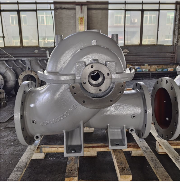 Cast Iron Resin Sand  Casting Water Pump Body manufacture