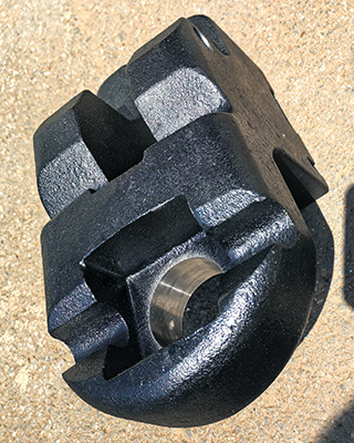 Ductile Iron Sand Casting Front Suspension Connection Bracket supplier