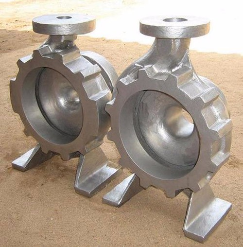 Cast Steel Gearbox Housing and Cast Iron Pump Housing Custom Casting Services details
