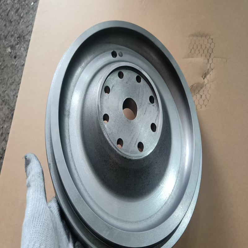 Grey Iron Metal Mould Sand Casting Flywheel with Customized Service supplier