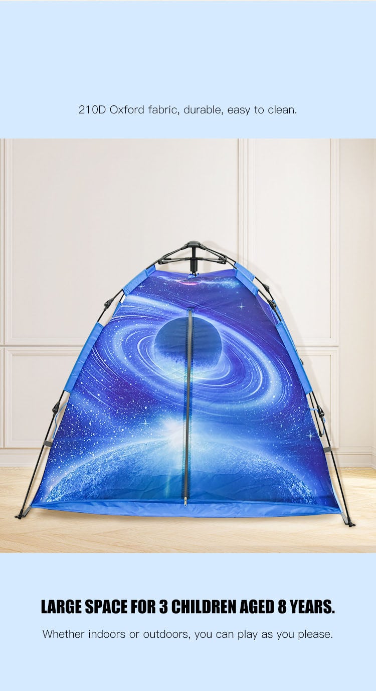 Professionally Foldable Outer Space Hot Sale Tent for Kids Birthday Outdoor Kids Tent Play House Indoor Play Tent Kids manufacture