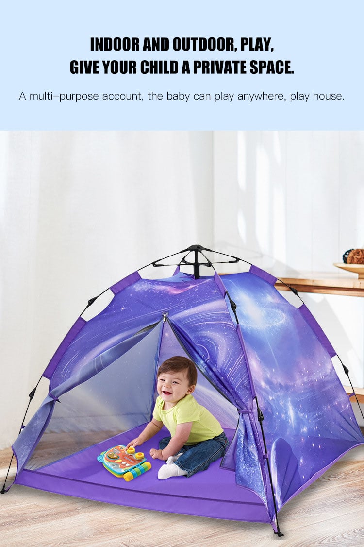Professionally Foldable Outer Space Hot Sale Tent for Kids Birthday Outdoor Kids Tent Play House Indoor Play Tent Kids factory