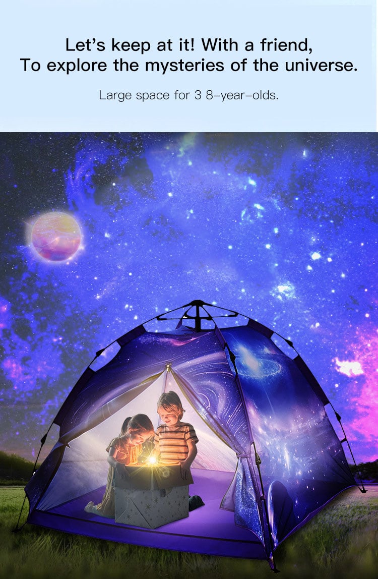 Professionally Foldable Outer Space Hot Sale Tent for Kids Birthday Outdoor Kids Tent Play House Indoor Play Tent Kids factory