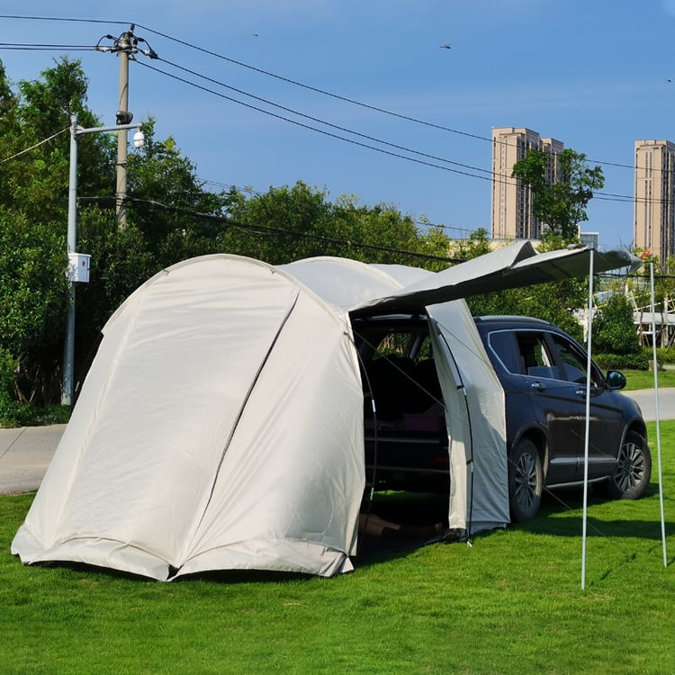 Hot Sell High Quality Home Portable Glamping Waterproof Truck Outdoor Car Rear Suv Camping Tent Awning factory