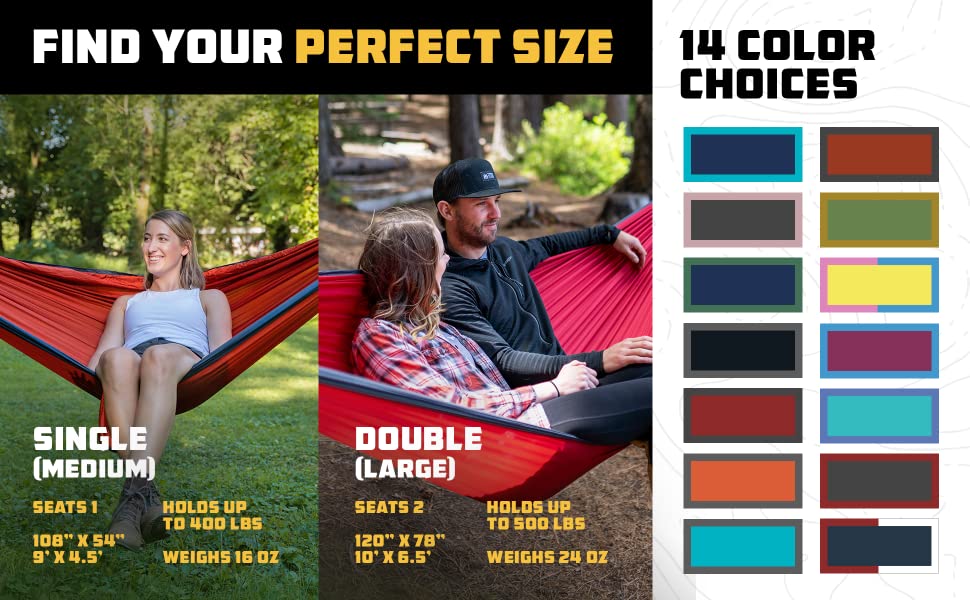 Camping Accessories Custom Logo Hiking Gear Ultralight Foldable Parachute Nylon Outdoor Portable Hitch Camping Hammock Swing supplier