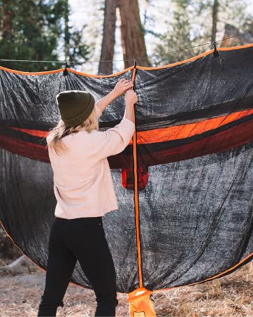 Camping Accessories Custom Logo Hiking Gear Ultralight Foldable Parachute Nylon Outdoor Portable Hitch Camping Hammock Swing manufacture