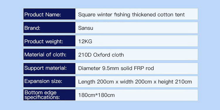 Large Double Oxford Winter Fishing Tent for 3-4 People Portable 3 Layers Portable Sauna Tent Factory Direct Camping Tent manufacture