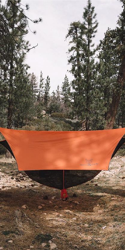 Camping Accessories Custom Logo Hiking Gear Ultralight Foldable Parachute Nylon Outdoor Portable Hitch Camping Hammock Swing details