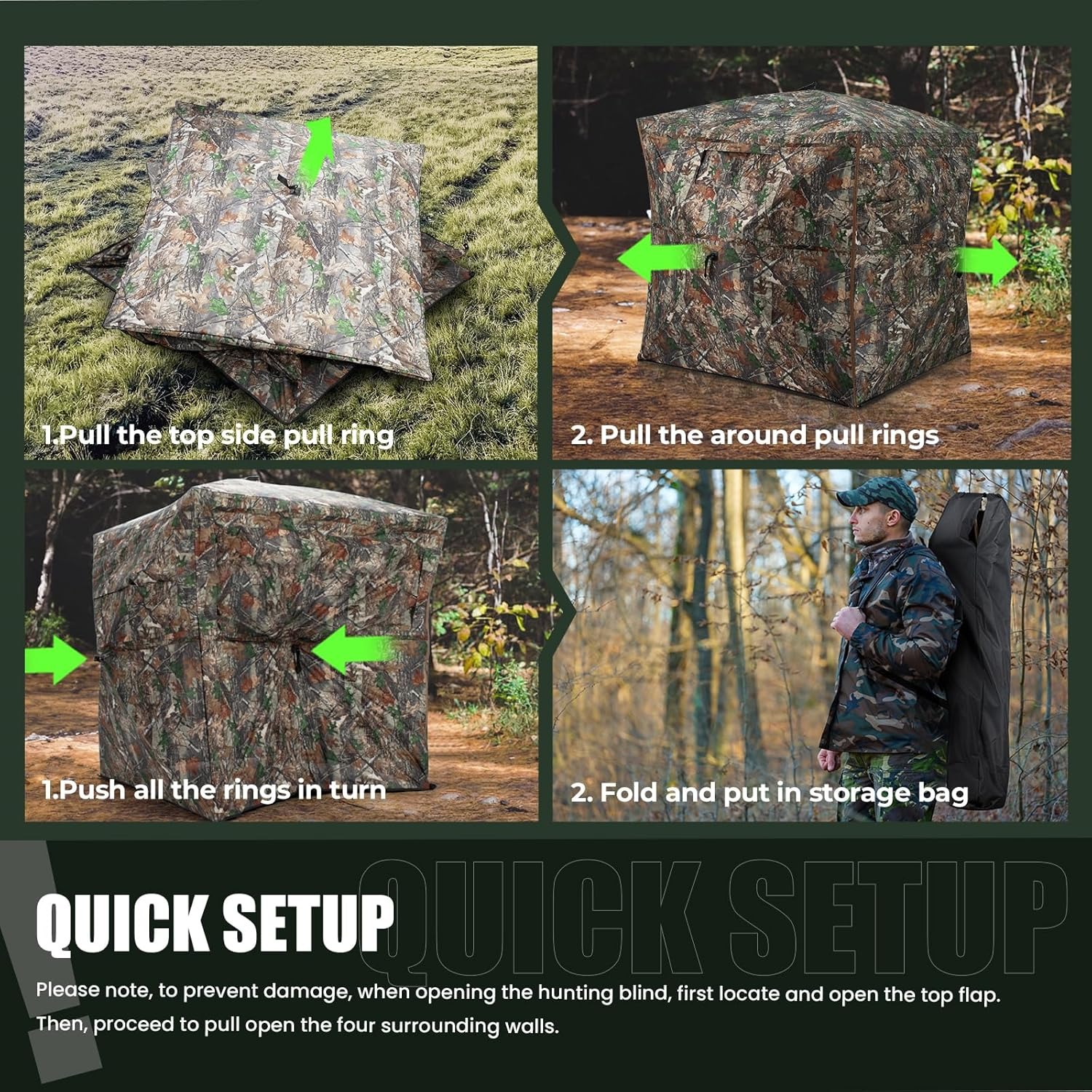 Hunting Tent details