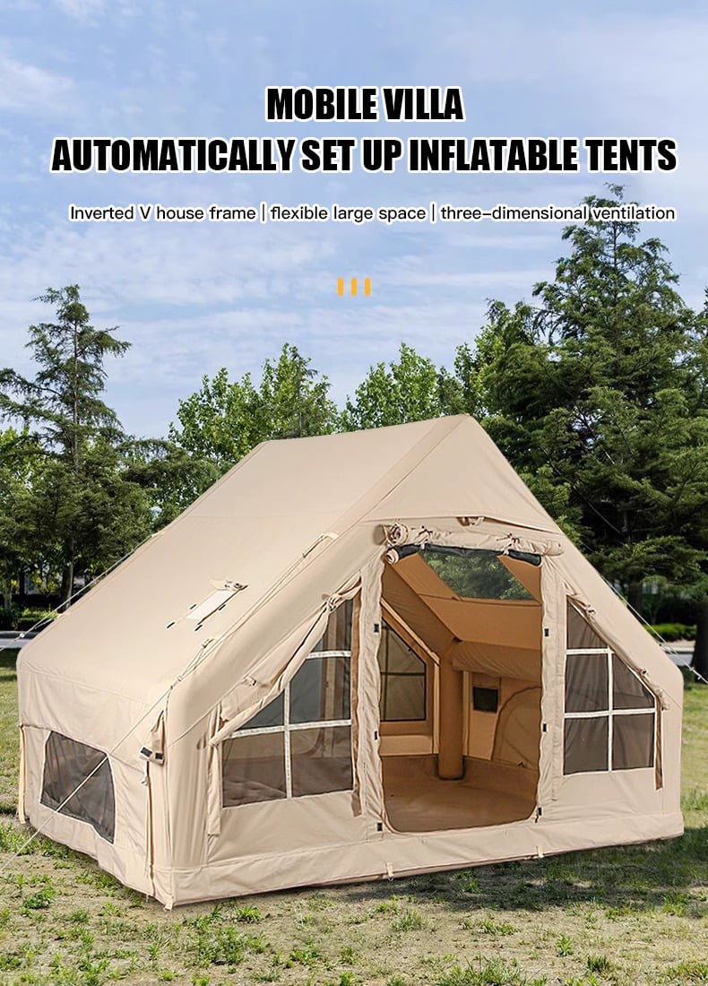 OEM ODM Waterproof Oxford Fabric Inflatable Tent for Outdoor Camping details