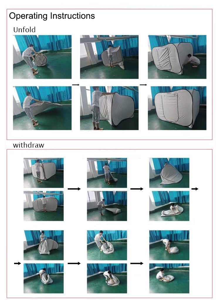 Emergency Equipment Typhoon Indoor Evacuation Earthquake Emergency Disaster Relief Modular Cubic Tent Pop up Shelter manufacture