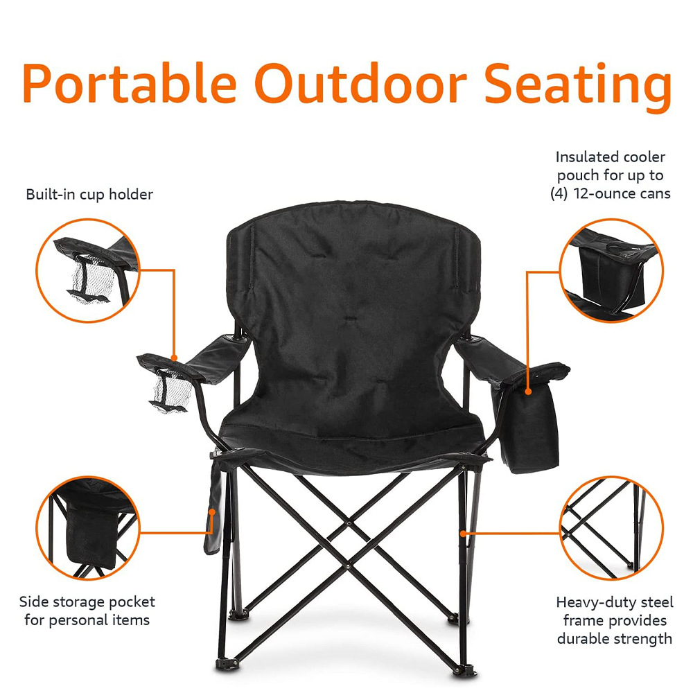 Manufacturers Wholesale Outdoor Travel Camping Folding Chair Breathable Fabric Multi-functional Portable Beach Lounge Chair supplier