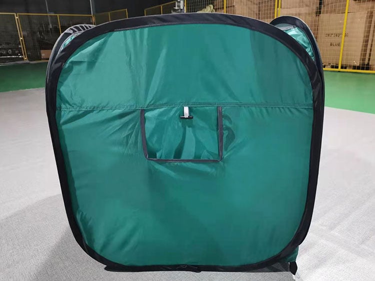 Emergency Equipment Typhoon Indoor Evacuation Earthquake Emergency Disaster Relief Modular Cubic Tent Pop up Shelter factory