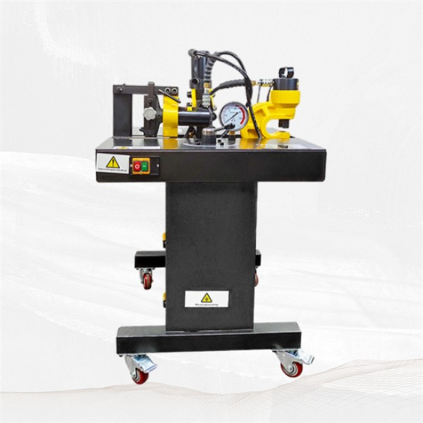 Explore the various uses of a copper busbar cutting machine in different industries.