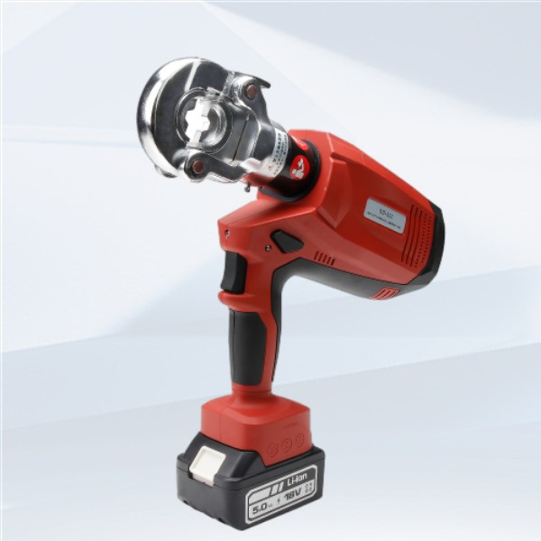 Get the job done faster with a cordless crimping tool