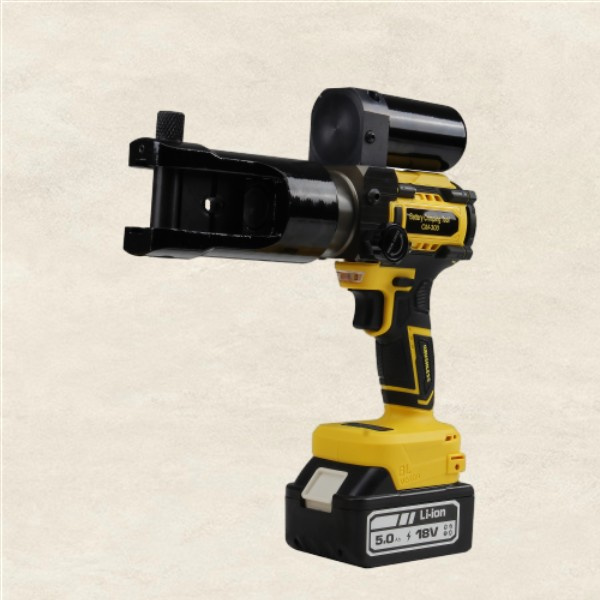 Achieve Precise Crimps with Hydraulic Tools Powered by Batteries