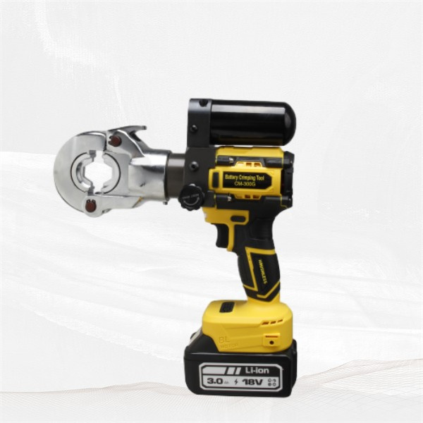 Experience increased productivity with our battery-powered cable crimper