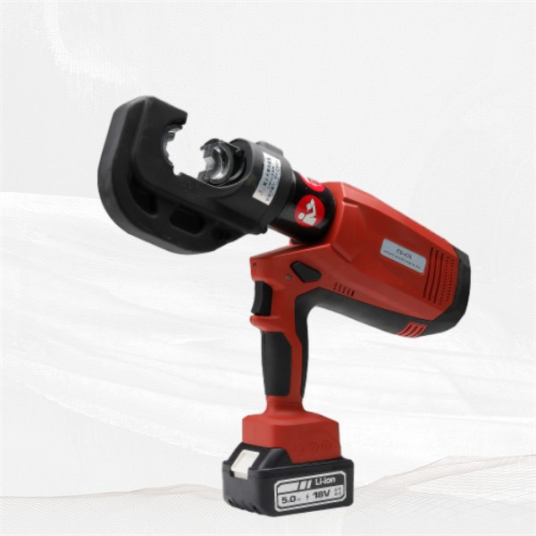 Ergonomically designed heavy duty crimper for easy use