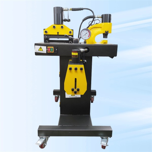 Customizable solutions for busbar fabrication with our cutting bending machine