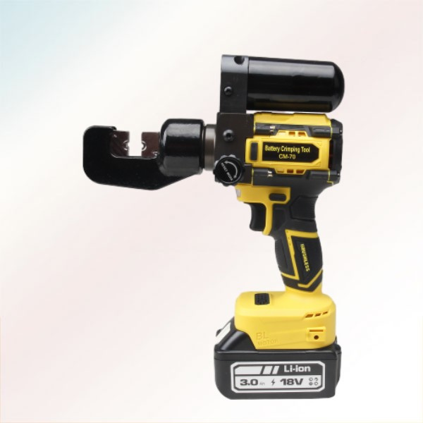 Cut down on installation time with the power of hydraulic crimping