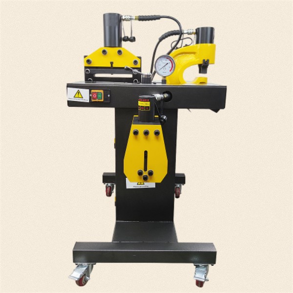 Maximize productivity with a hydraulic busbar punching machine