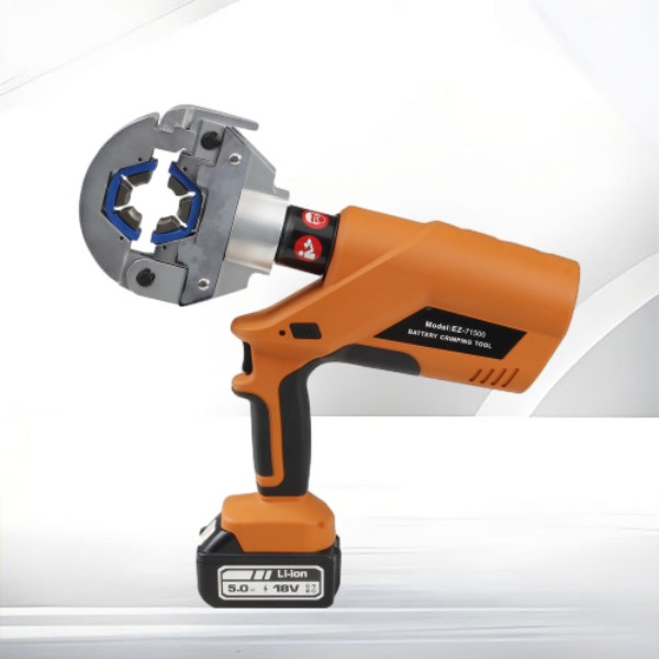 Say Goodbye to Hand Crimping with a Battery Powered Tool