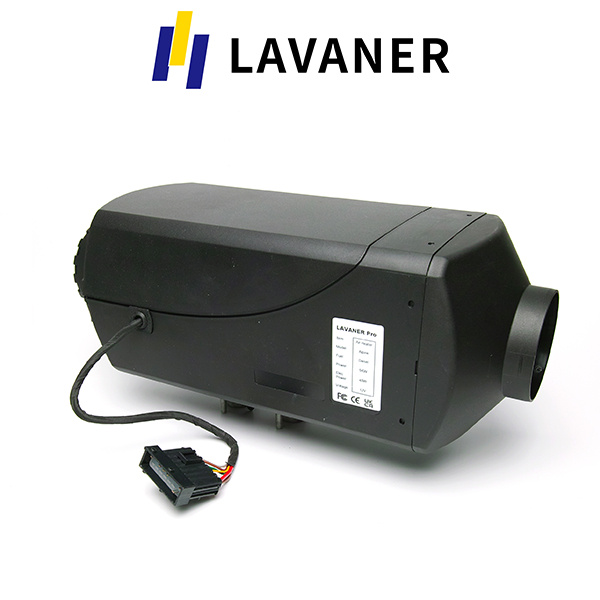 High-performance diesel fired heater for industrial applications