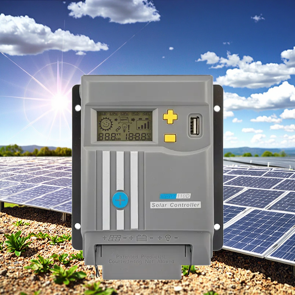 Auto MPPT 10A 20A 30A 40A Solar Charger Controller with WIFI for Max PV Lead Acid Lithium Battery 12V 24V manufacture