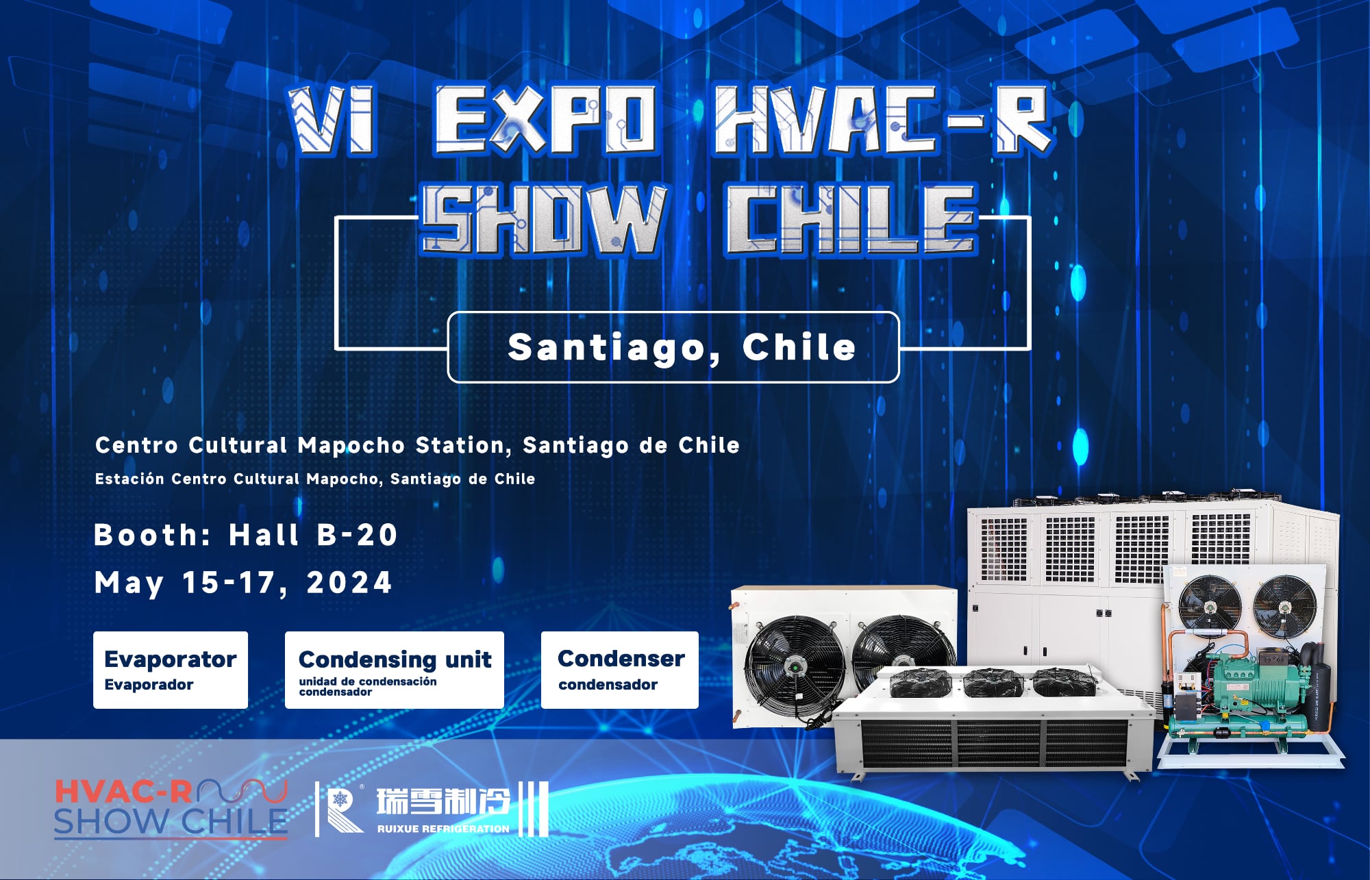 Nos veremos en Chile en mayo
