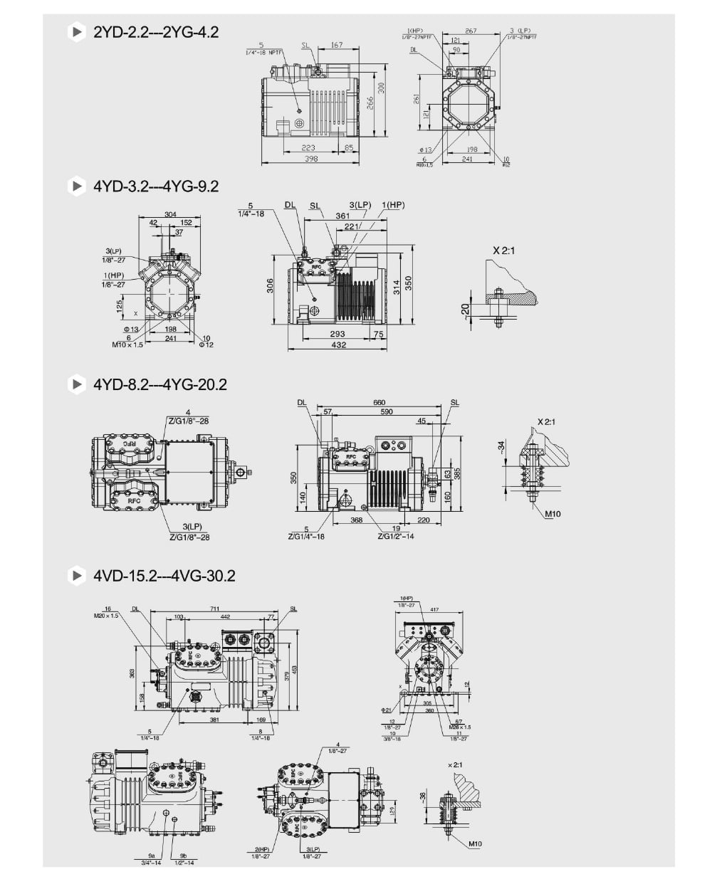 Motor Freezer Spares Refrigeration System Compressor factory