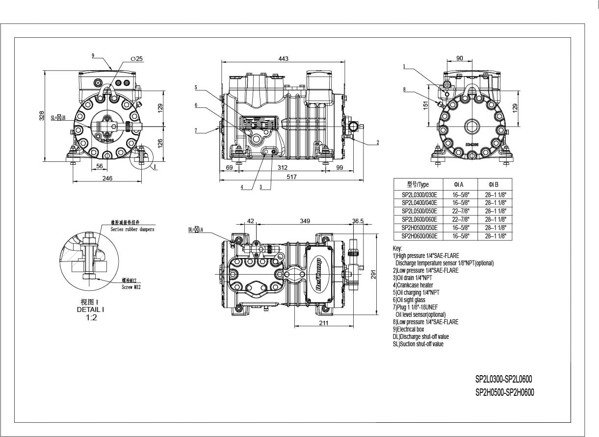 Compressor For Refrigeration Tools And Equipment details