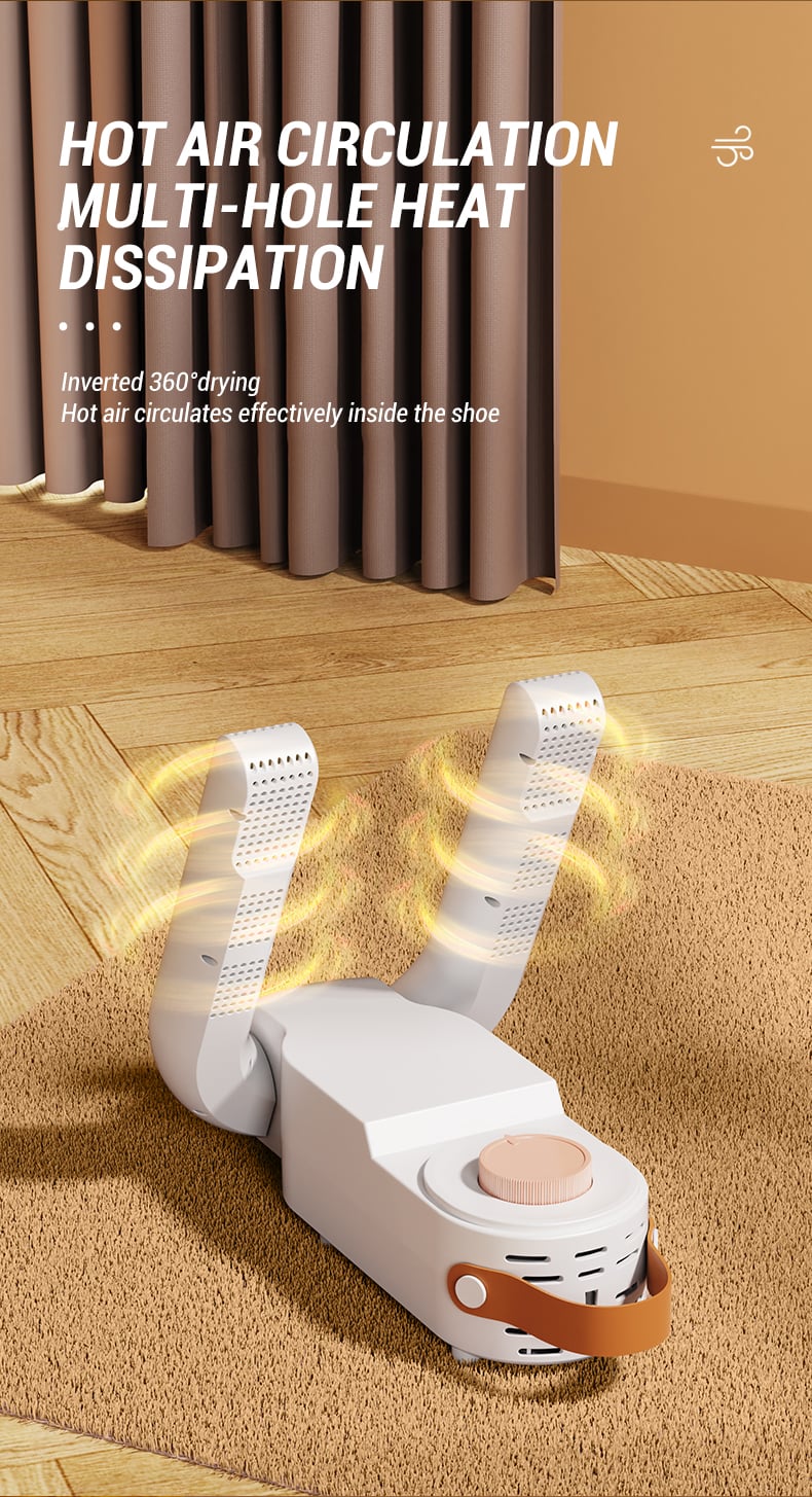 product 2025 shoe drying machine intelligent timer retractable uv shoe dryer electric ultraviolet sterilizer automatic boot shoe heater-0