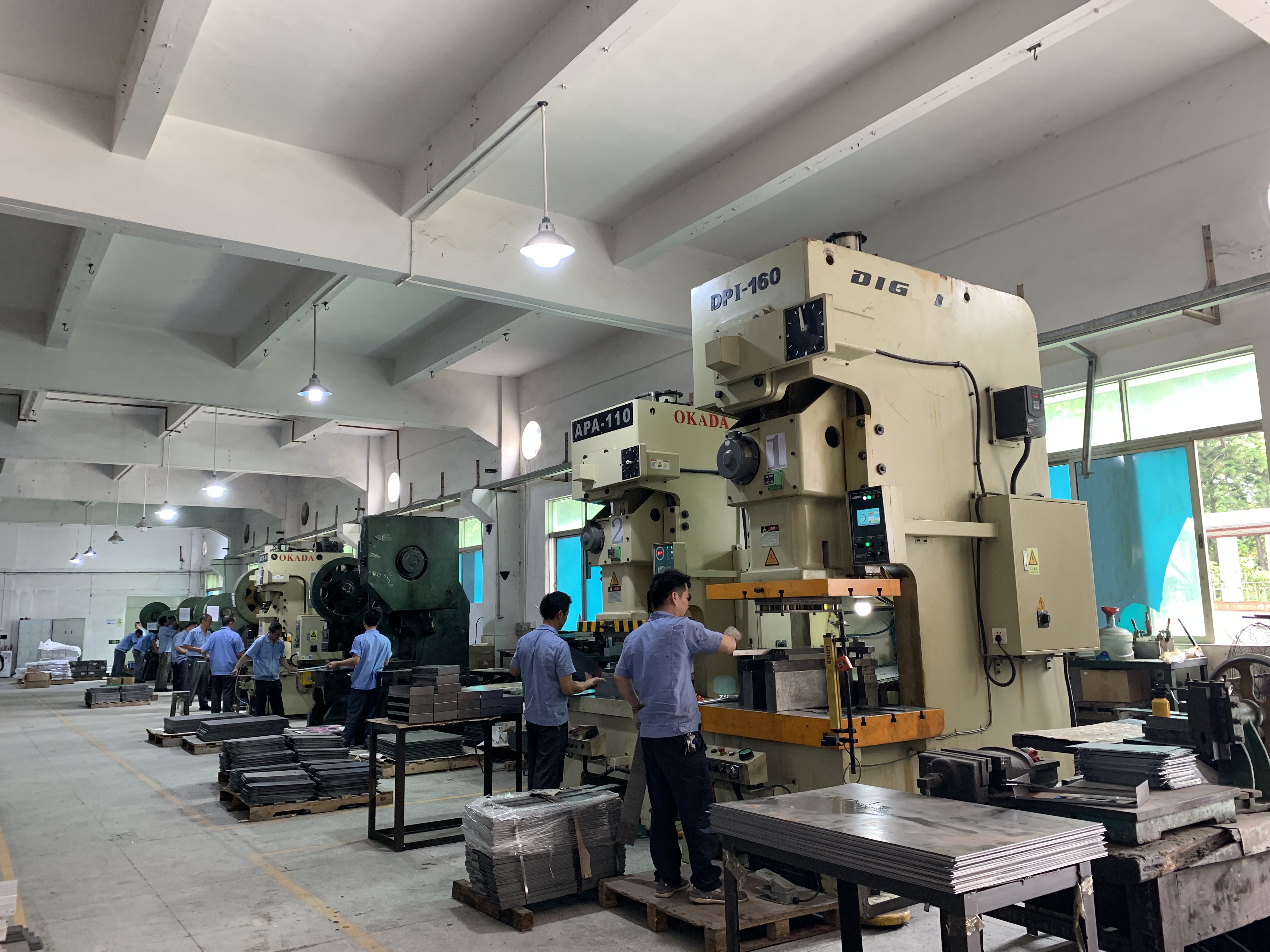 Custom Sheet Metal Work Stamping Parts Stainless Steel Products Sheet Metal Fabrication factory