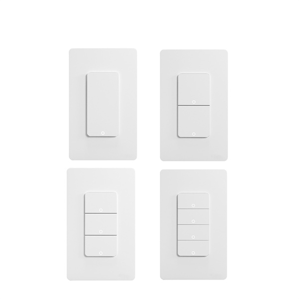 Easy to install and operate wall switches for maximum convenience